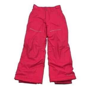Columbia Youth Artic Trip OutGrown Pink Omni-Heat Snow Ski Pants Size S 8